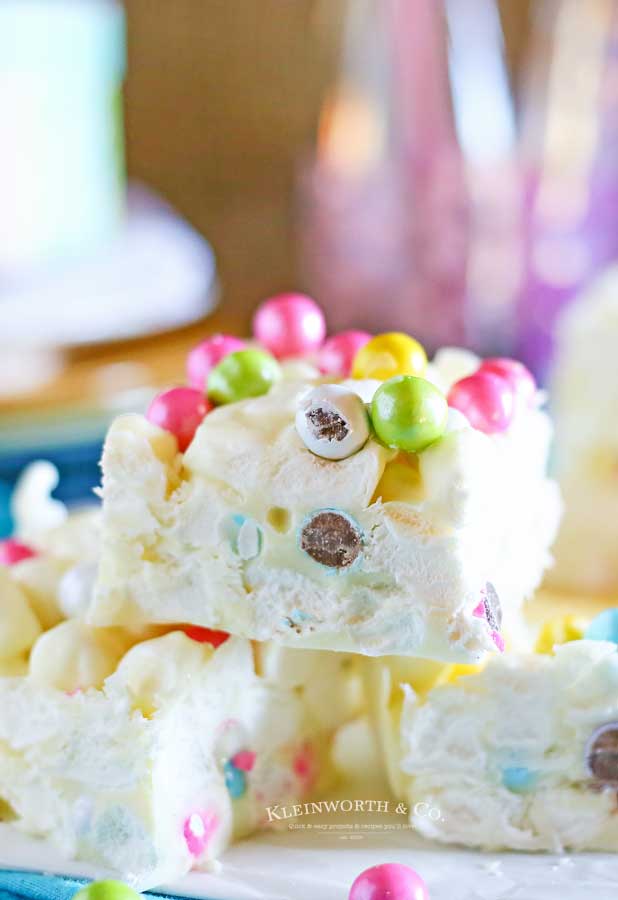 Marshmallow Easter Bars recipe