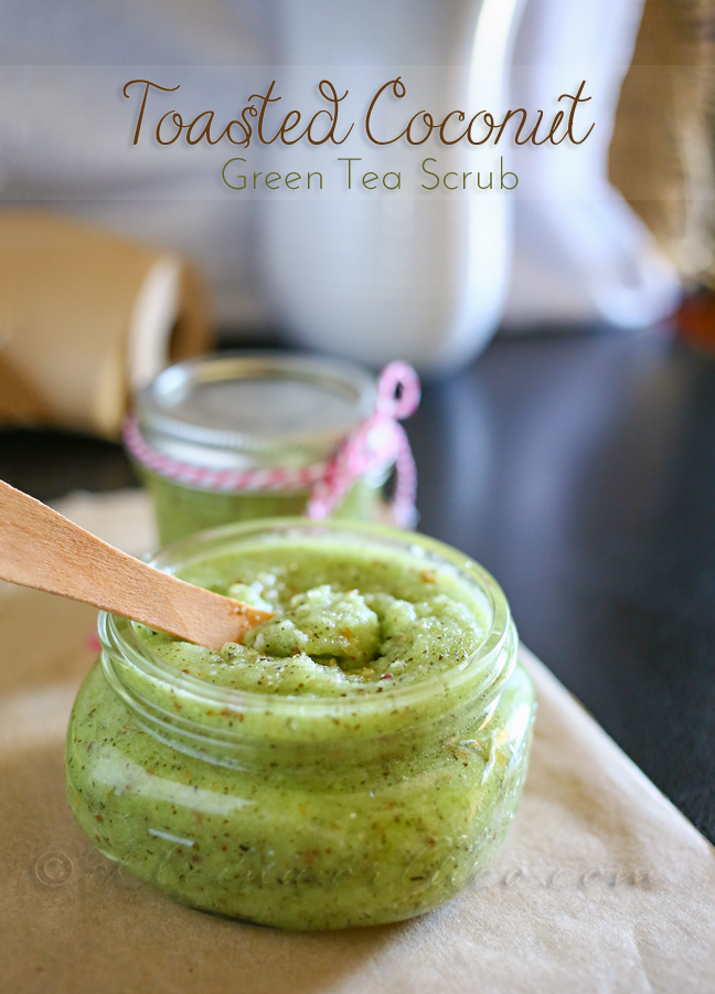 Toasted Coconut Green Tea Scrub