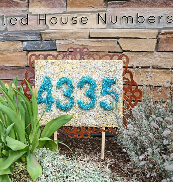 Updated House Numbers Sign
