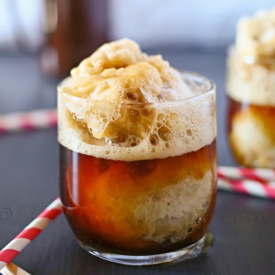 Banana Root Beer Float