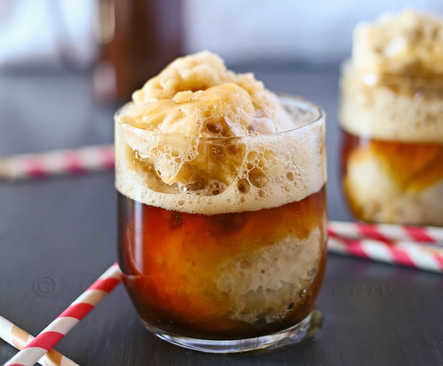 Banana Root Beer Float