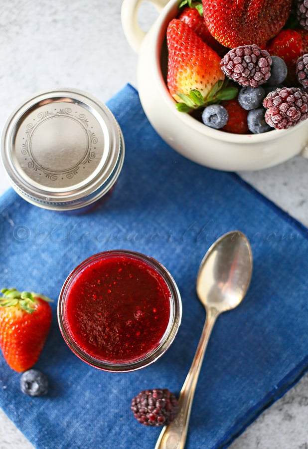 Triple Berry Sauce, www.kleinworthco.com