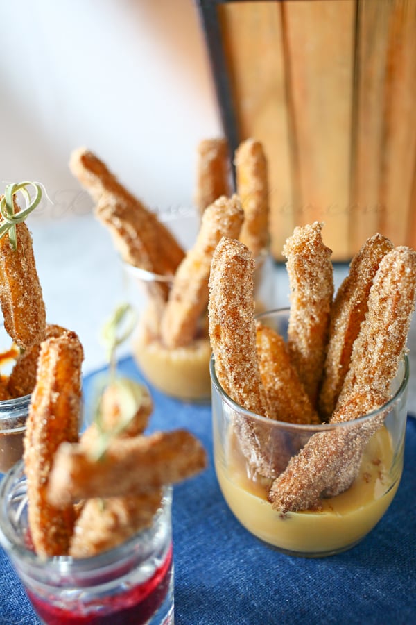 Churro Bites ~ Disneyland Copycat Recipe www.kleinworthco.com