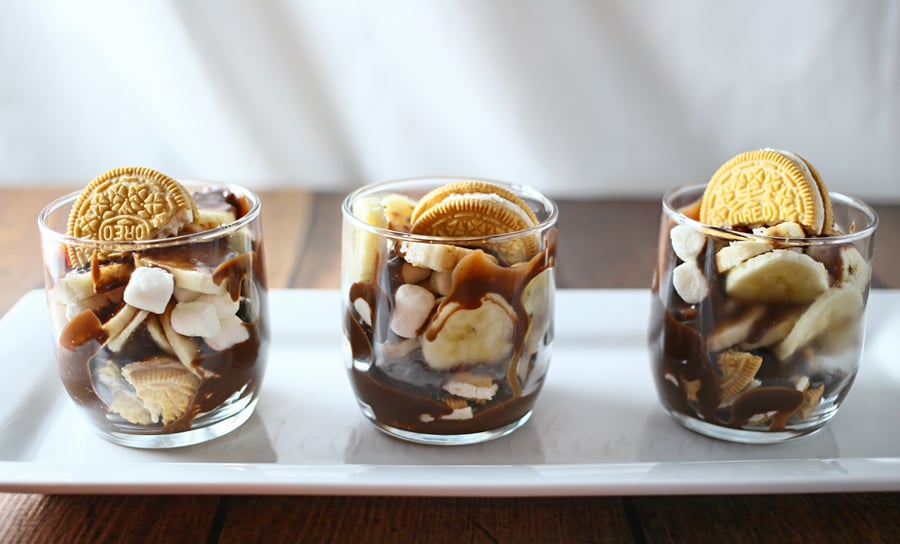 Banana Marshmallow Fudge Parfait from www.kleinworthco.com