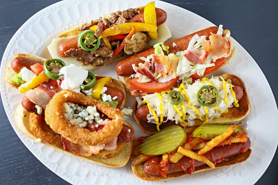 Gourmet Hot Dogs www.kleinworthco.com #StartYourGrill #CollectiveBias #shop