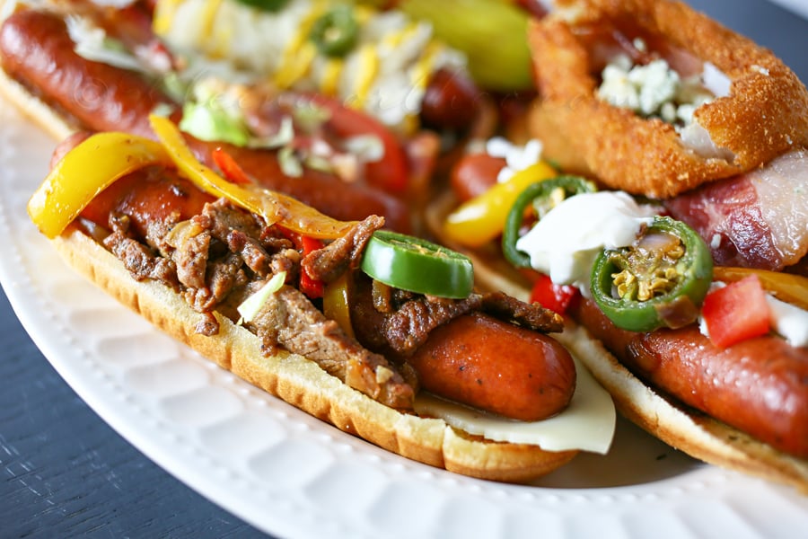 Gourmet Hot Dogs www.kleinworthco.com #StartYourGrill #CollectiveBias #shop