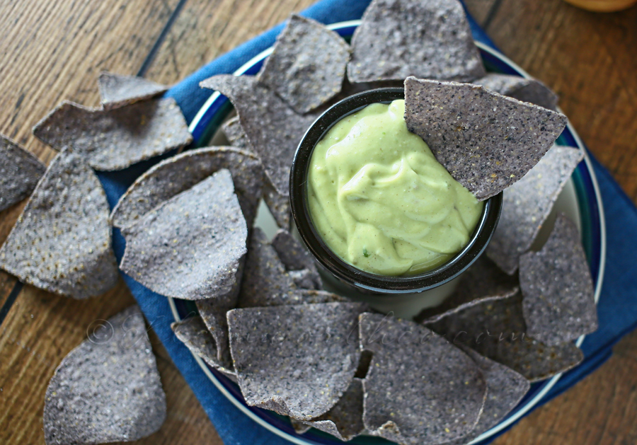 Sweet Garlic Avocado Dip www.kleinworthco.com