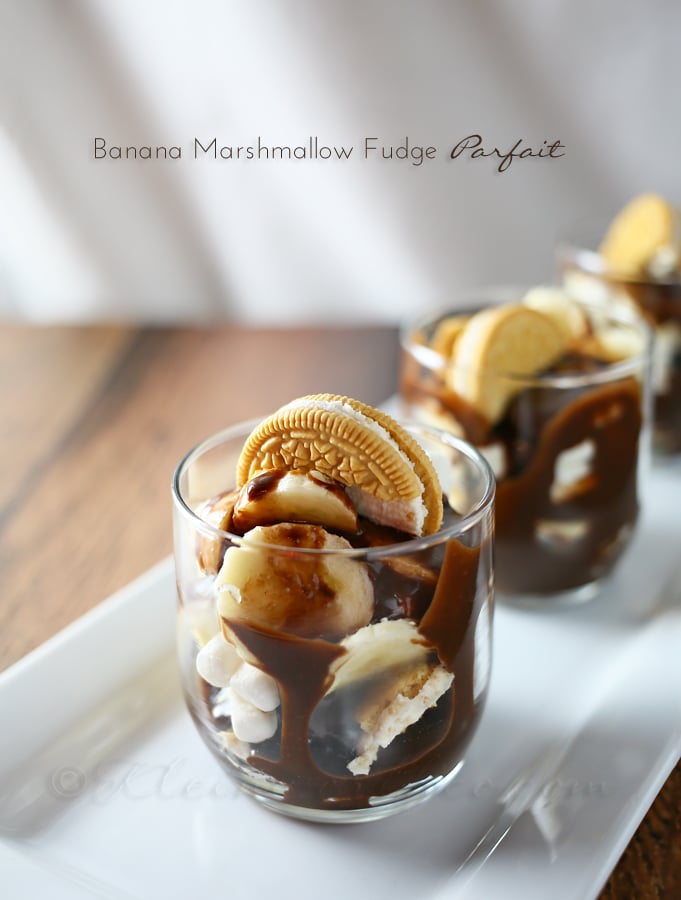 Banana Marshmallow Fudge Parfait from www.kleinworthco.com