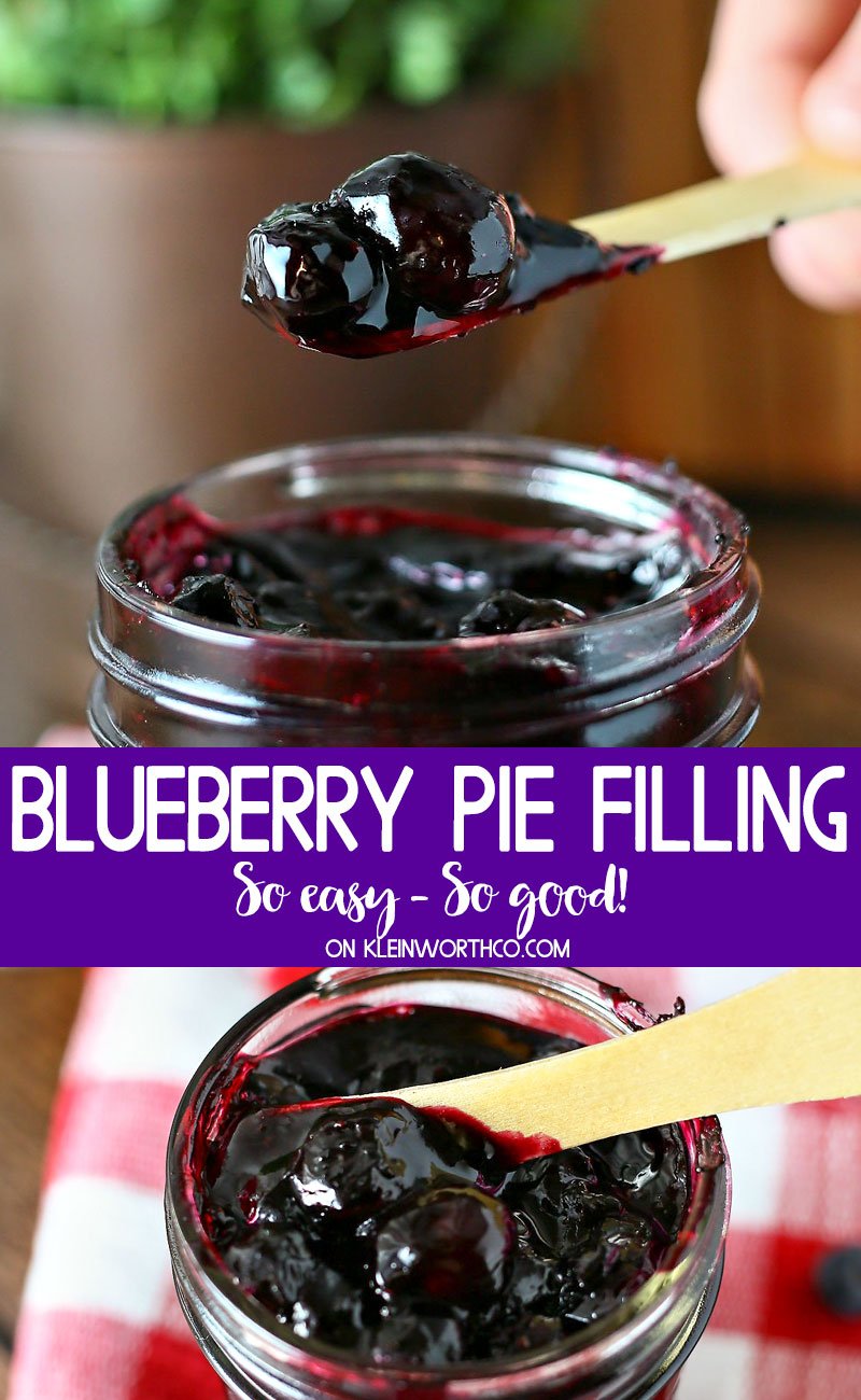 Blueberry Pie Filling