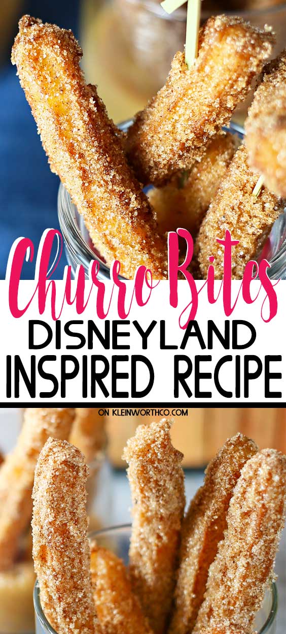 Churro Bites ~ Disneyland Inspired Recipe