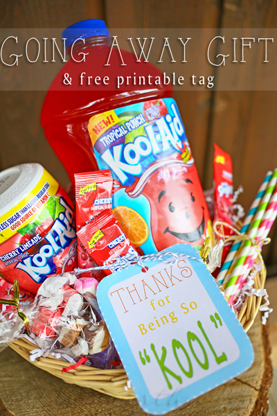 Going Away Gift {Free Printable}