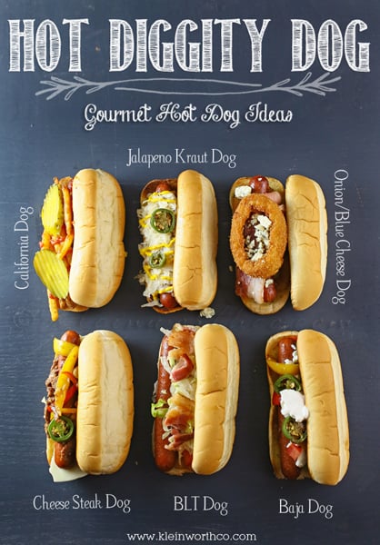 Gourmet Hot Dogs www.kleinworthco.com