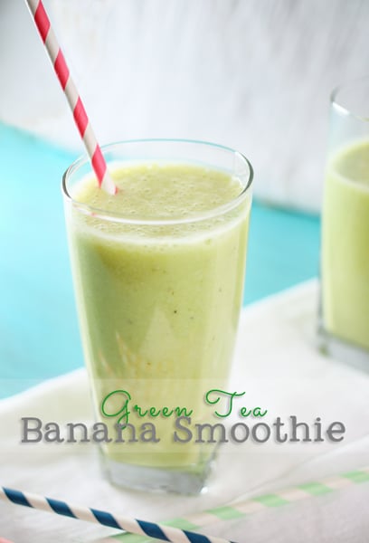 Green Tea Banana Smoothie