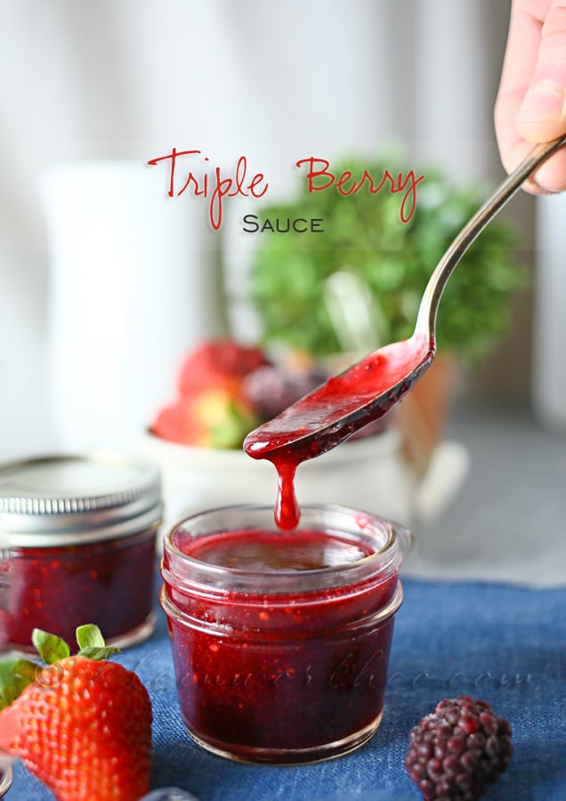 Triple Berry Sauce, www.kleinworthco.com