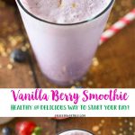 Vanilla Berry Smoothie