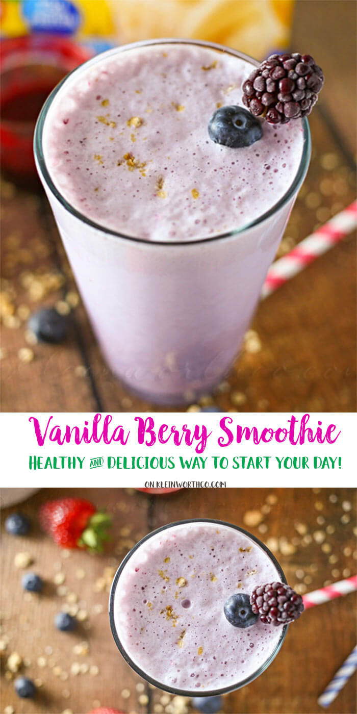 Vanilla Berry Smoothie