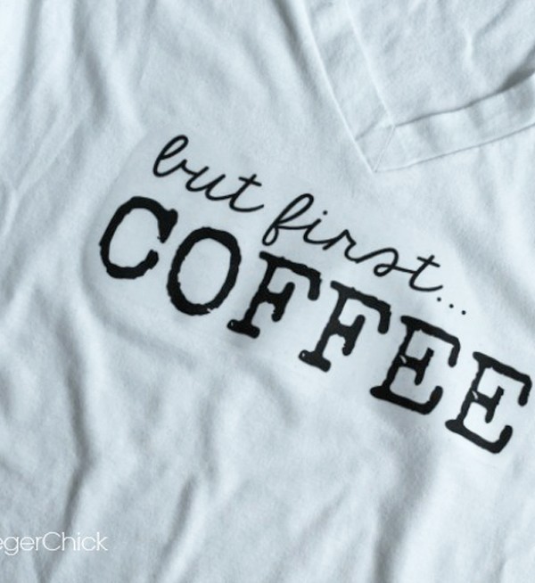 But First..... Coffee - DIY T Shirt & Printable