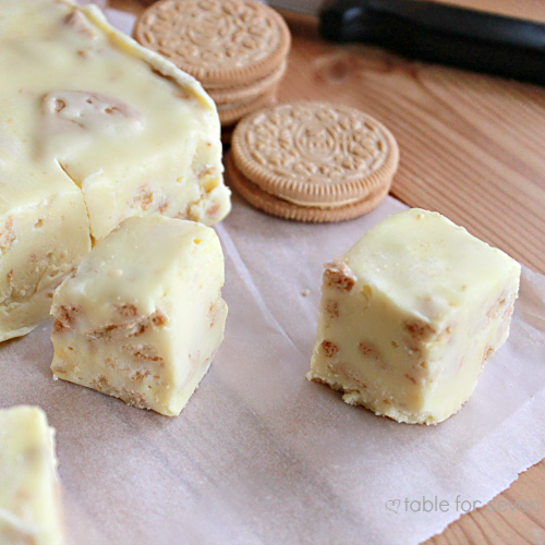 Lemon Oreo Fudge