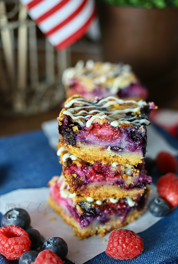 Berry Pie Bars