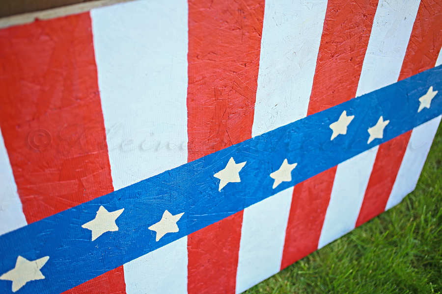 Patriotic Porch Art