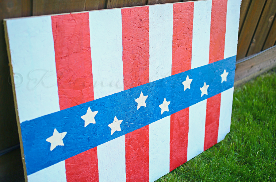 Patriotic Porch Art