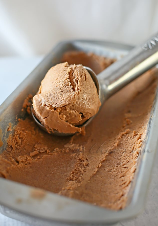 Chocolate Marshmallow Ice Cream - No Churn, Dairy Free, Only 4 Ingredients #SilkAlmondBlends #shop