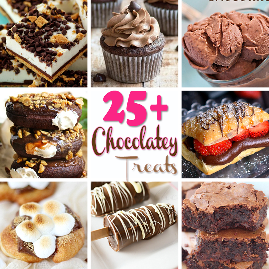 25+ Chocolatey Treats