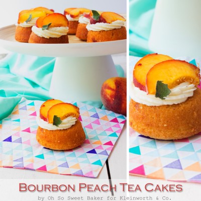 Bourbon Peach Tea Cakes