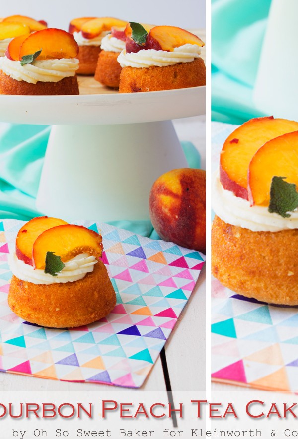 Bourbon Peach Tea Cakes