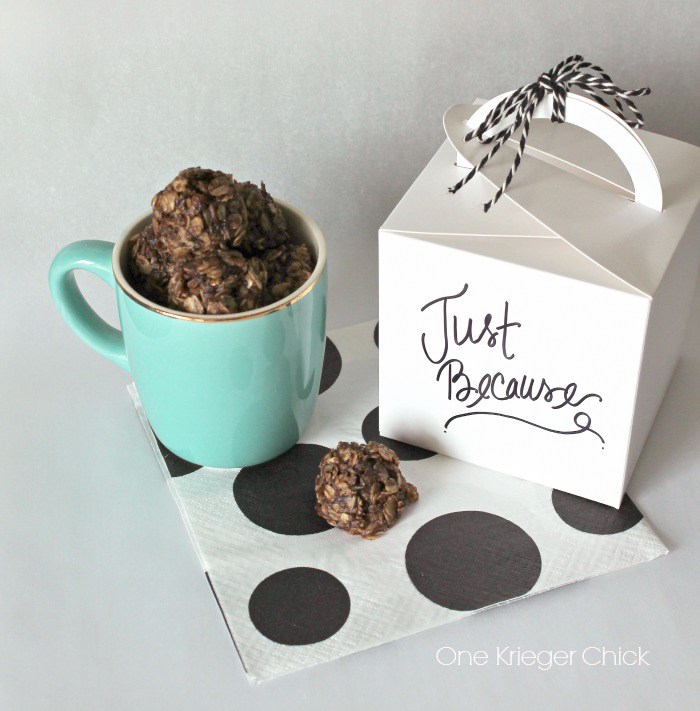 Coffee Infused No-Bake Cookies from One Krieger Chick for Kleinworth & Co.