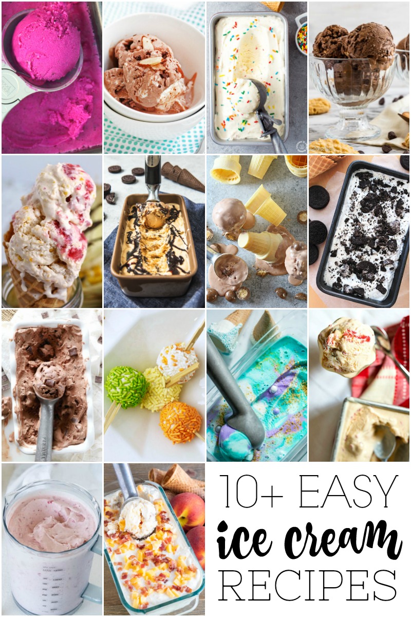 Easy Ice Cream Recipes