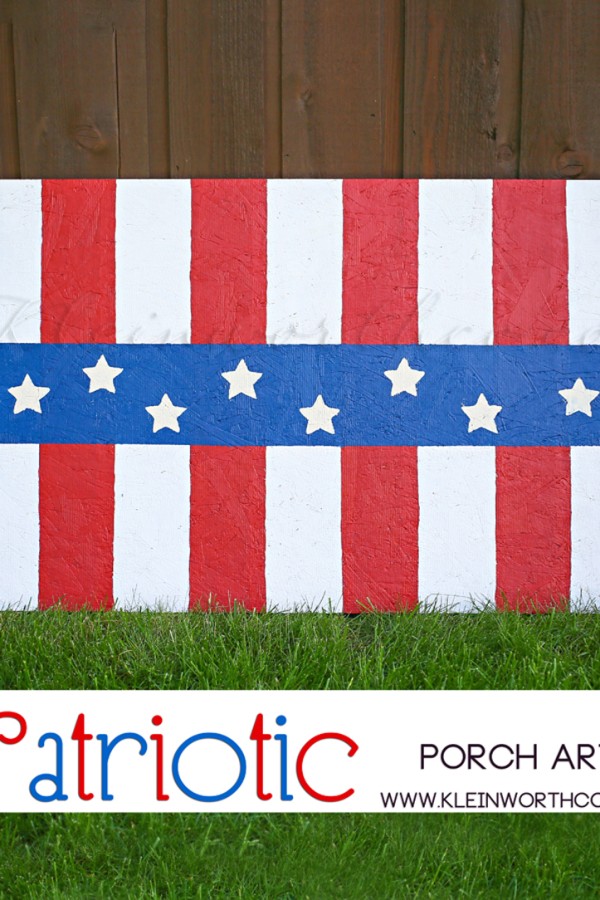 Patriotic Porch Art