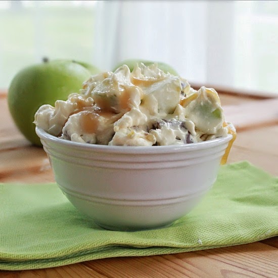 Snickers Taffy Apple Salad