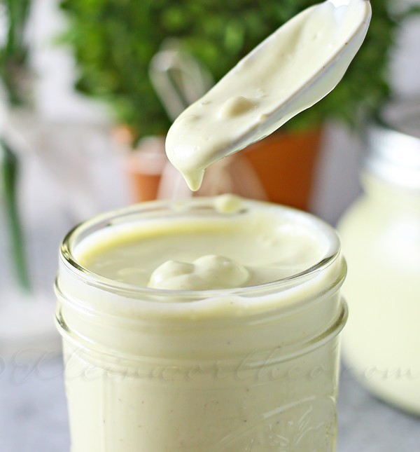 Avocado Goat Cheese Dressing