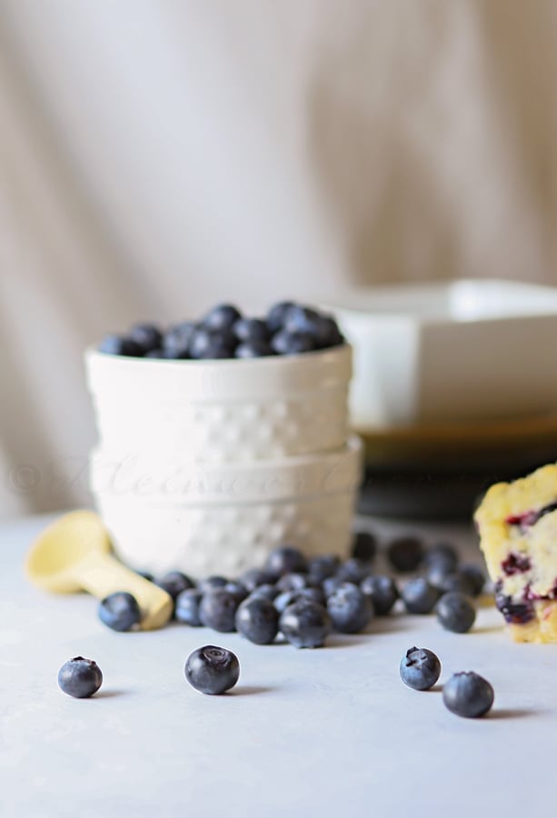 Blueberry Cobbler Bars