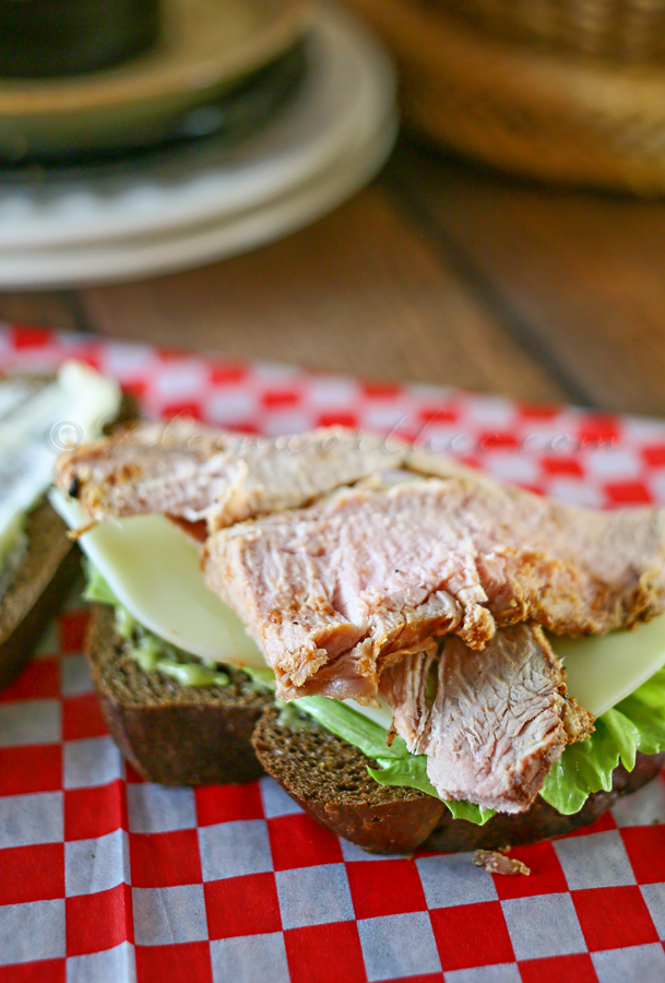 Pepperoncini Pork Tenderloin Sandwich