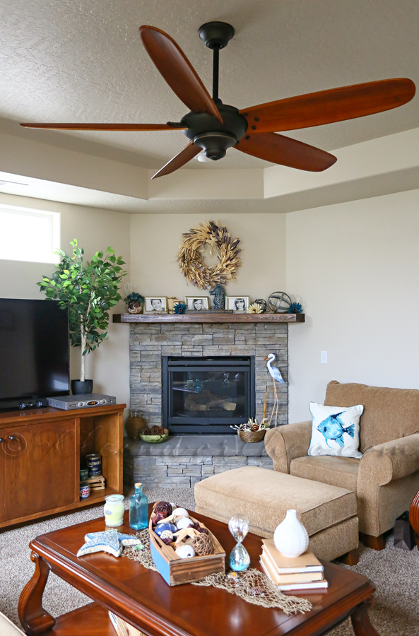 Coastal Decor {Living Room Reveal}