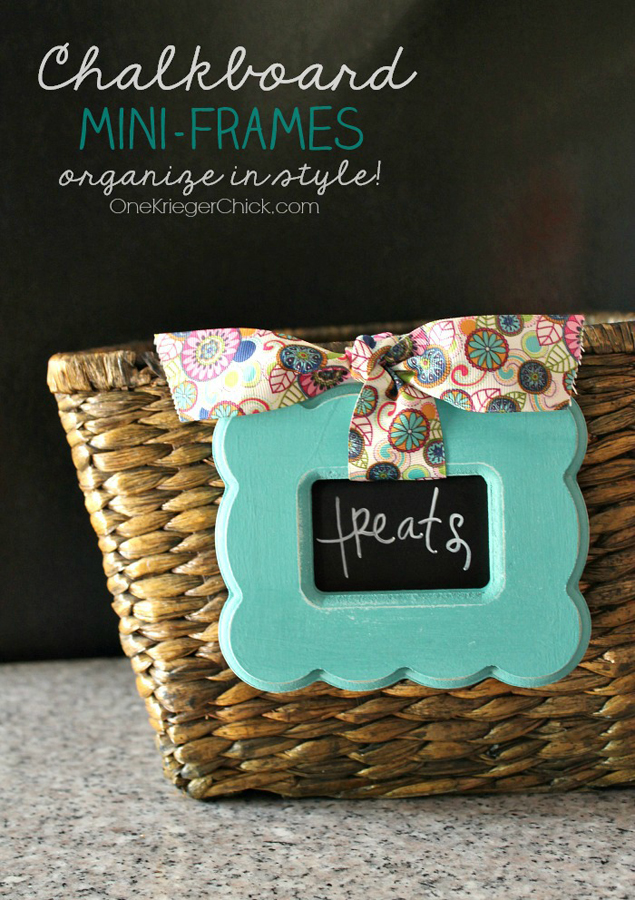 Chalkboard Mini Frames