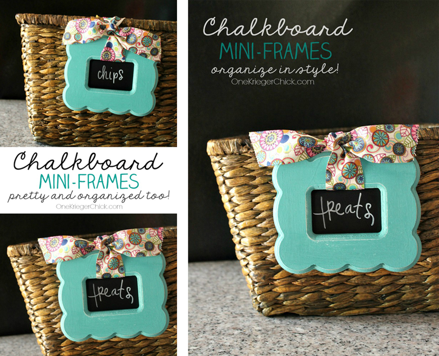 Chalkboard Mini Frames