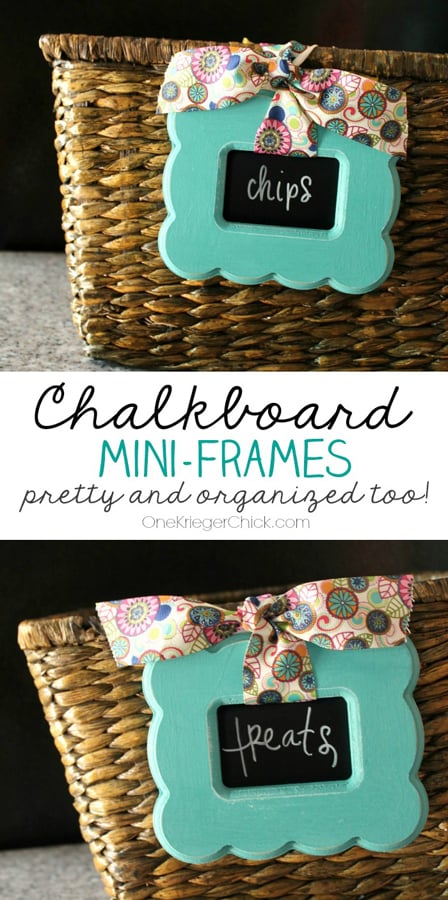 Chalkboard Mini Frames