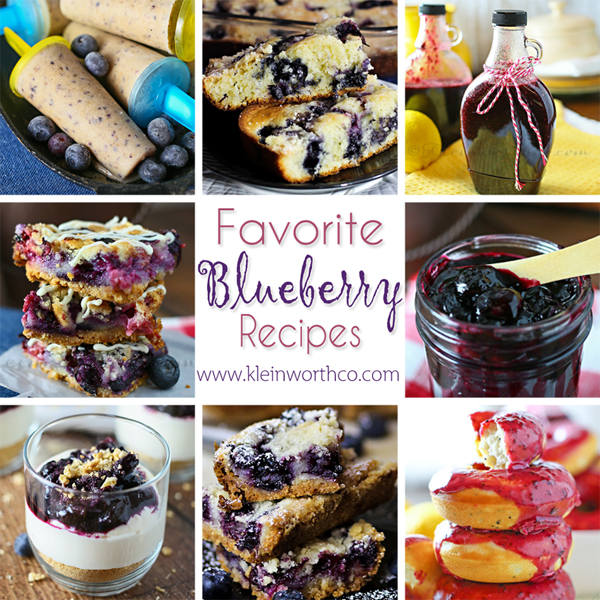 Favorite Blueberry Recipes