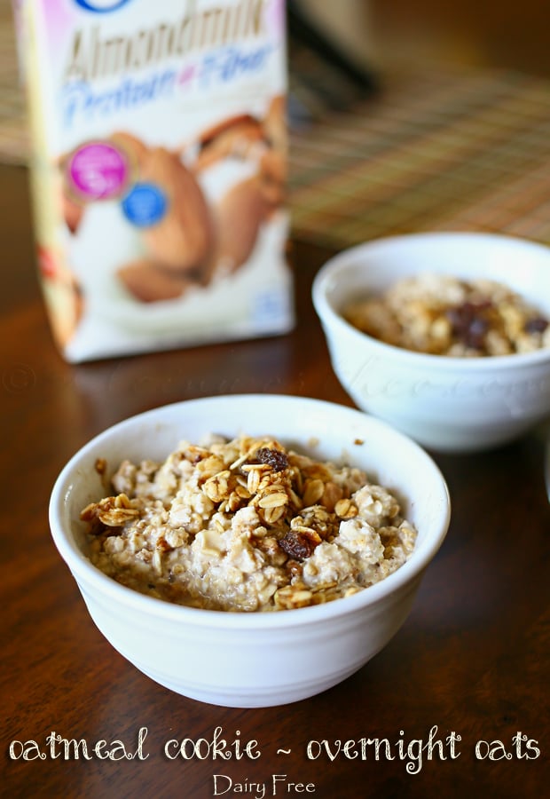 Oatmeal Cookie Overnight Oats