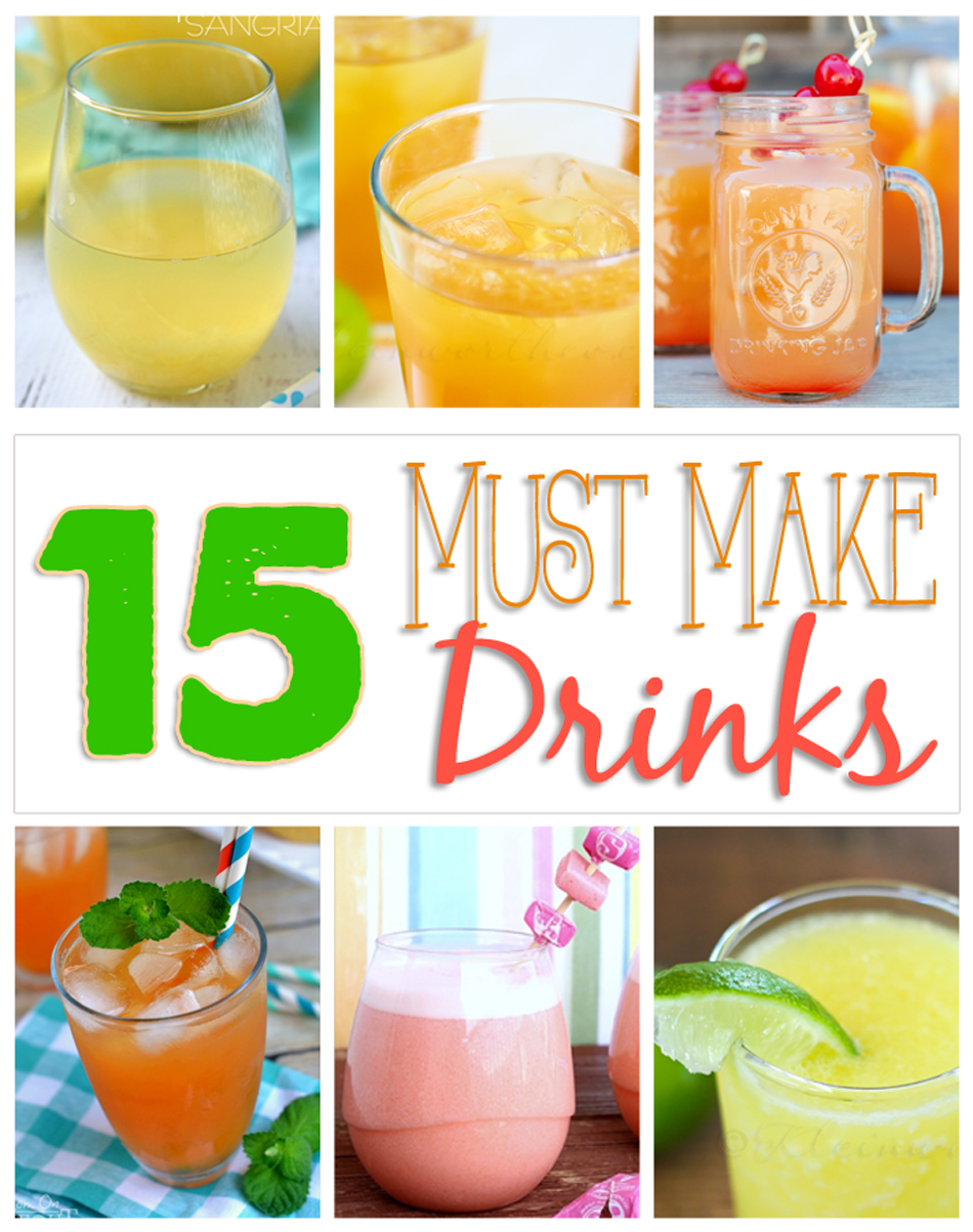 15 Must Make Drink Recipes Kleinworth & Co