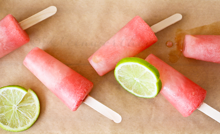 Sour Watermelon Pops