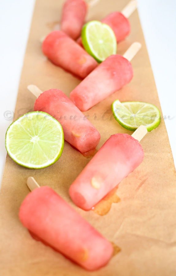 Sour Watermelon Pops