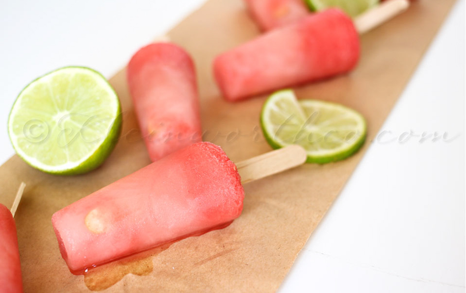 Sour Watermelon Pops-image