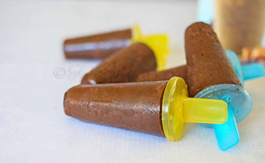 Caramel Macchiato Pudding Pops