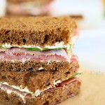 Prosciutto & French Onion Tea Sandwiches