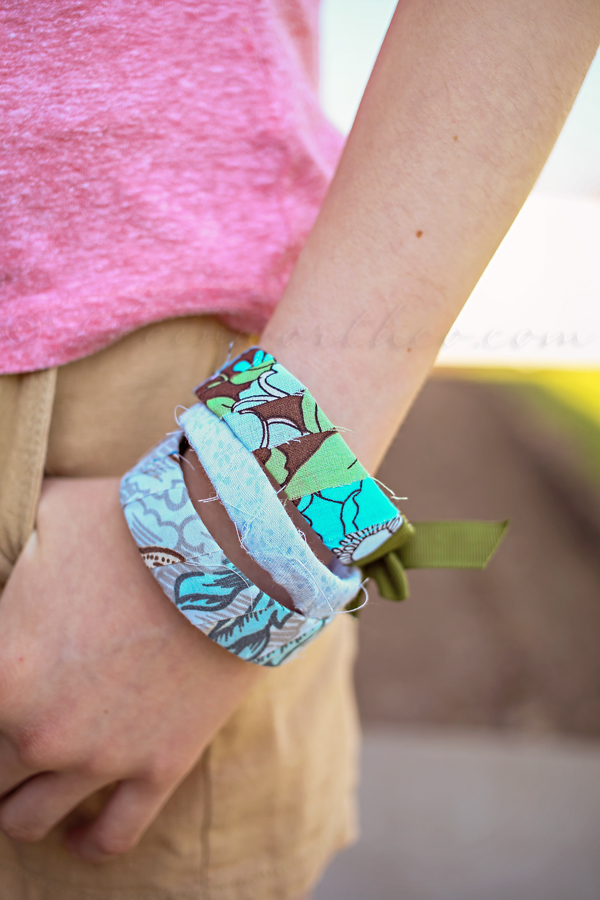 Rag Wrapped Bracelets {Back to School Tween Craft Project}