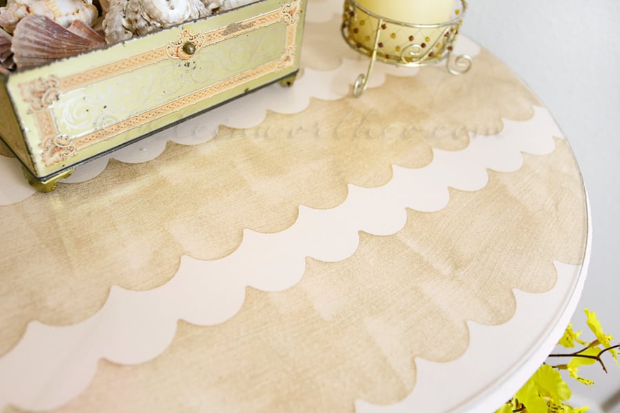 Glitter Wave Table MakeOver